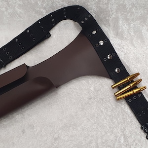 Colonial Blaster Holster Battlestar Galactica Black belt