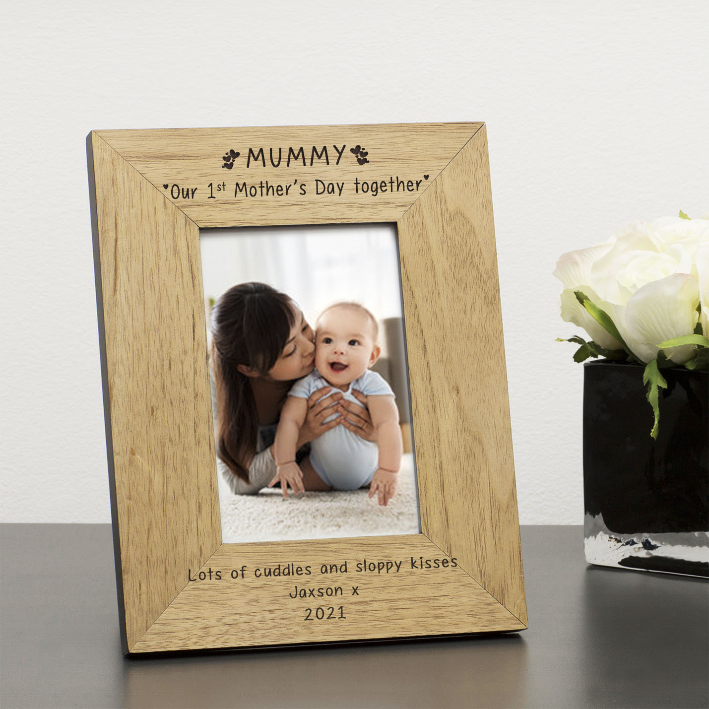 Our 1st Mother's Day Together Photo Frame Personalised Etsy UK