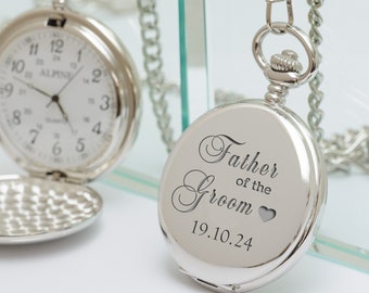 Father of The Groom Pocket Watch, Father of the Groom Proud To Be Your Son Pocket Watch, Proud To Be Your Son Fob Watch, Wedding Fob Watch