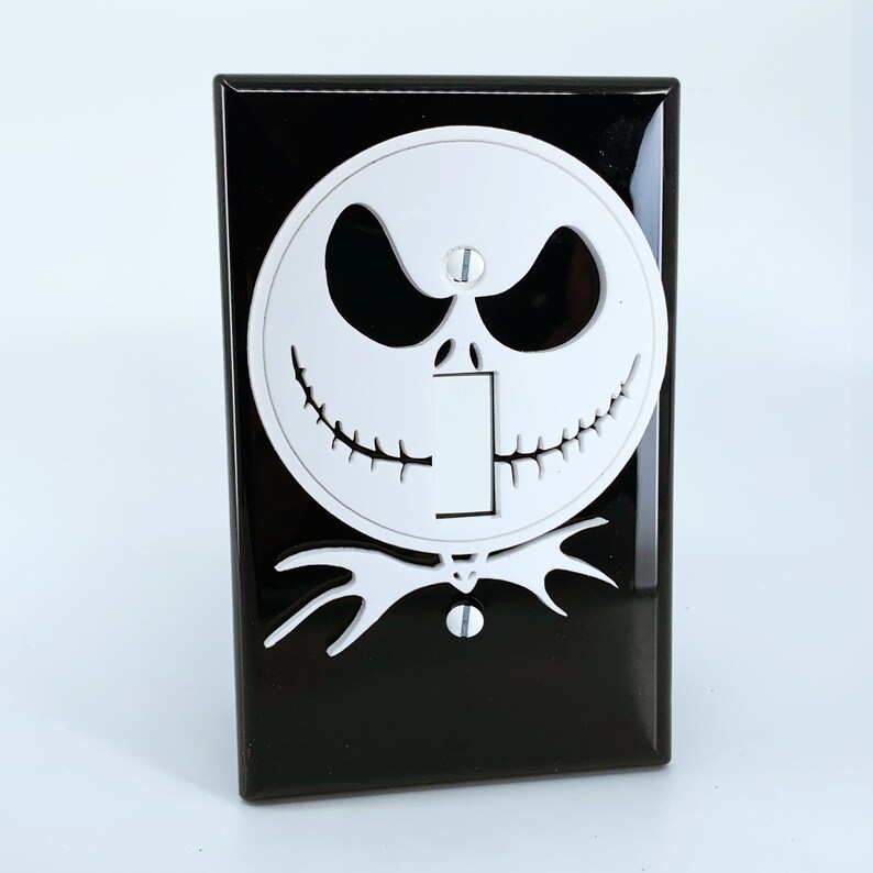 Jack Skellington Nightmare Before Christmas Light Switch Etsy