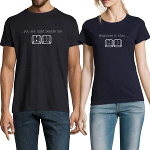 Matching Couple Shirts for Valentines Day, Relationship Top Set with Funny Quote, Cute Friendships T-shirt Gift for Her & Him