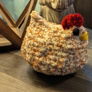 Cute Crocheted Chicken!