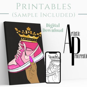 Canvas Printable/ Pre Drawn Outline Canvas/ DIY Canvas/ Party/ Paint Kit/ PNG/ paint party/ Adults/ Teens
