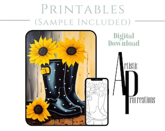 Pre Drawn Outline Canvas DIY / Instant Download/ DIY Canvas/ Party/ Paint Kit/ JPG Digital Download/ Paint Party Tracer/ Adult Paint Party