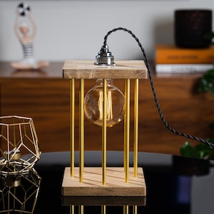 Bedside lamp, Bedside table lamp, Bedside small lamp, Lamp for bedside table, Small bedside table lamp, Side lamp