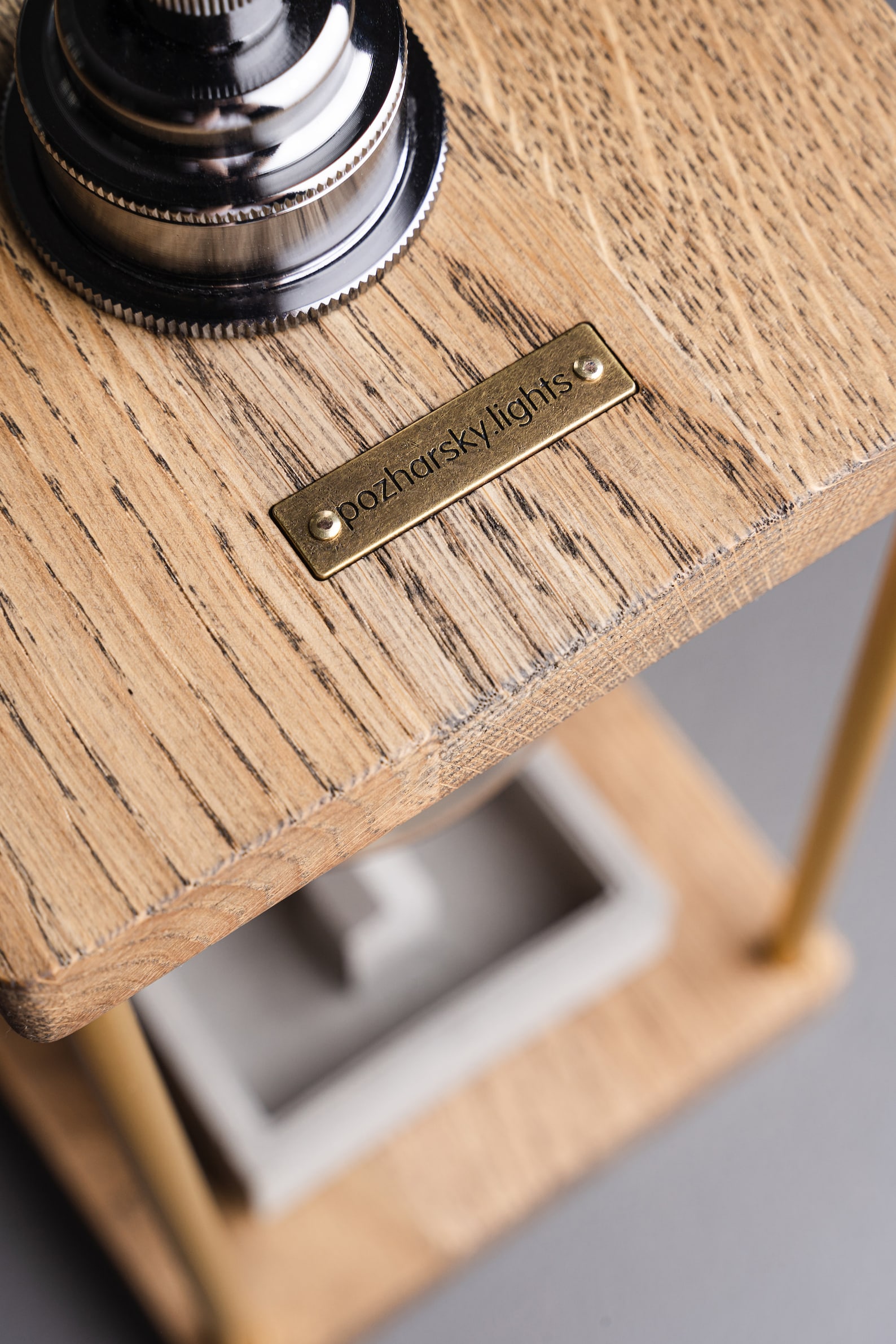 Minimalist Nightstand Lamp, Vintage Nightstand Lamp, Industrial