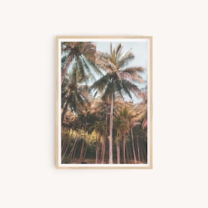 Coconut Trees, Palm Trees Photography, Tropical Island Wall Art, Coastal Art, Palm Tree, Beach Photogprahy, Thaliand Photo, Digital Download