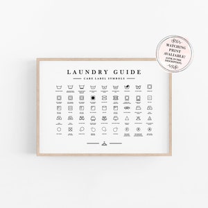 Laundry Sign, Laundry Printable Art, Laundry Print, Laundry Room Decor ...