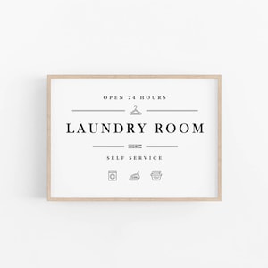 Laundry Sign, Laundry Printable Art, Laundry Print, Laundry Room Decor ...