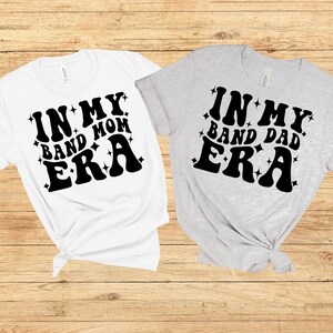 In My Band Dad Era SVG PNG, Dad Svg, Band Dad Shirt, Eras, Wavy Stacked ...