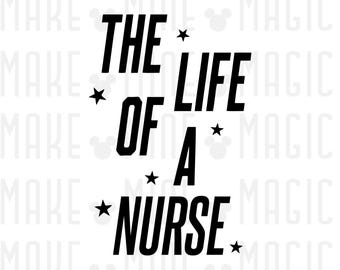 The Life of a Nurse Png SVG, Nurse SVG, Showgirl, TS Showgirl Custom, Personalized Digital Download, Gift for her, That's Show Business, Dtf