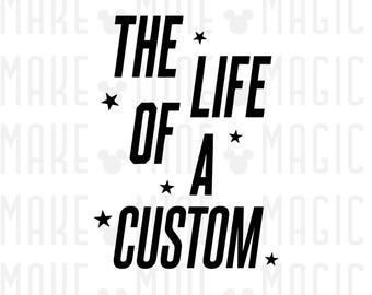 The Life of a Custom Png SVG, Showgirl SVG, Showgirl, TS Showgirl Custom, Personalized Digital Download, Gift for her, That's Show Business