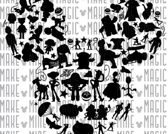 Cabeza de ratón de Toy Story. SVG PNG Cricut Descarga instantánea