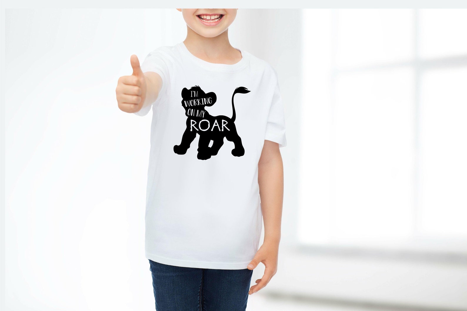 I'm Working on My Roar, Simba Svg, Lion King SVG, PNG, Baby Simba ...