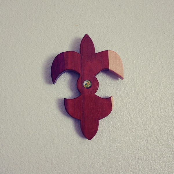 Wooden Fleur De Lis Wall Decor - Etsy