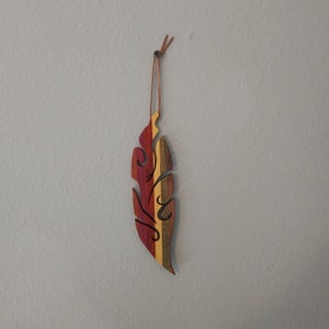 Wooden Feather