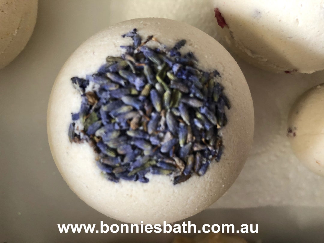 12 Large AROMATHERAPY Bath Bombs NATURAL Botanical FLOWERS Melbourne ...