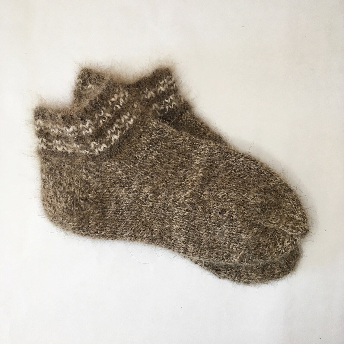 Dog Hair Socks Women's Short Soft Wool Socks Size 9 M Etsy