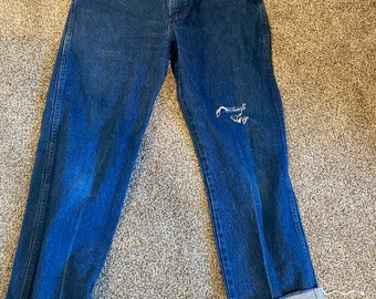 13MWZ Vintage Cropped Wranglers