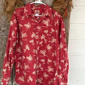 Retro Western Button-up
