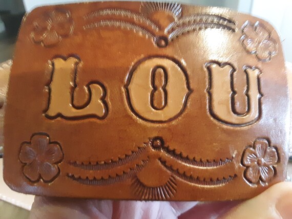 Vintage name belt 'Mary Lou' - image 5