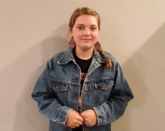 Vintage Sears Roebuck chaqueta de mezclilla