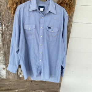 Retro Western Wrangler Pearl Snap