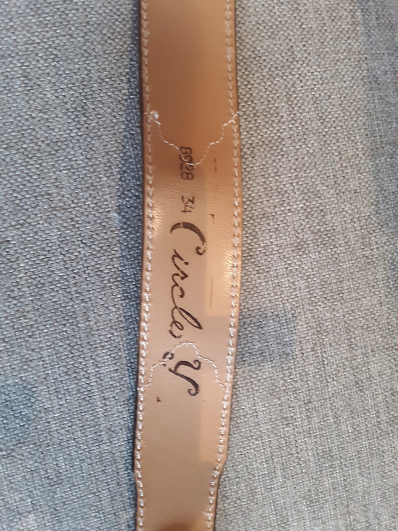 Vintage Name Belt 'mary Lou' - Etsy