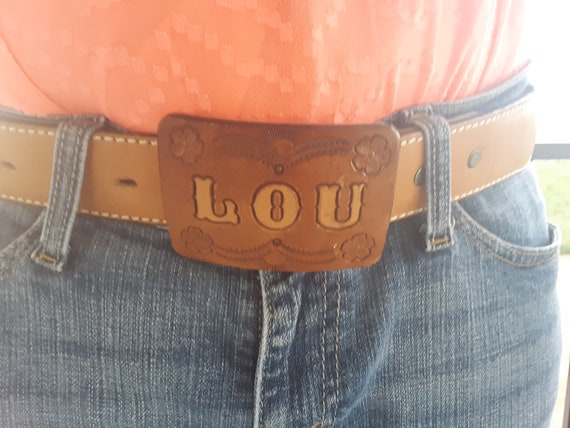 Vintage name belt 'Mary Lou' - image 7
