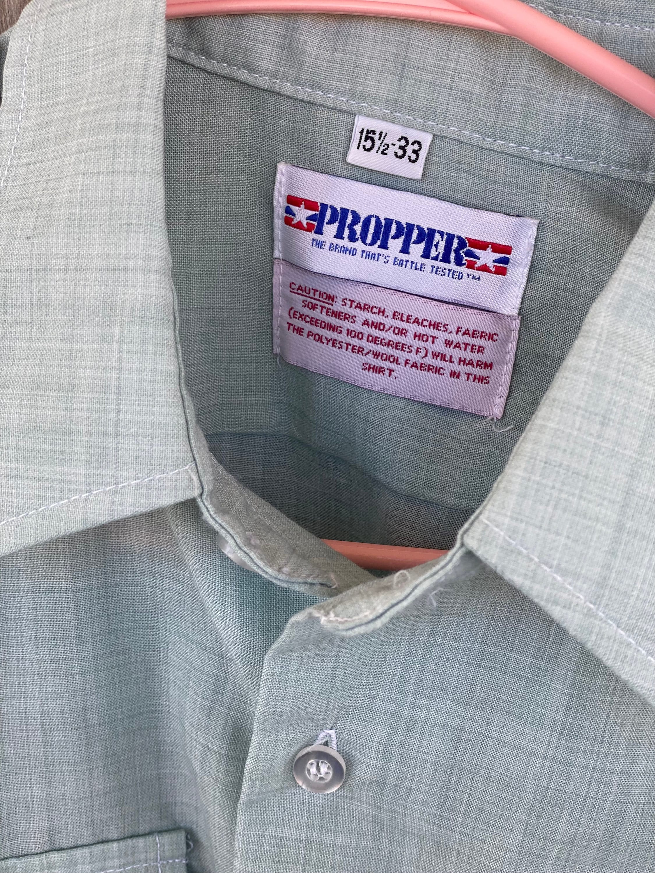 Propper Atire Propper Brand Vintage Shirt - Etsy
