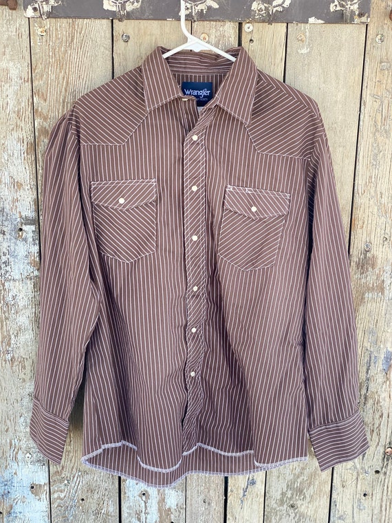 Chemise Western Wrangler Pearl Snap Jeunesse L (10-12) - Noire - Manches Longues Cowboy