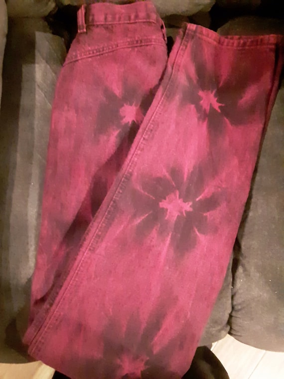 Vintage Roper Jeans (Pink and Black)