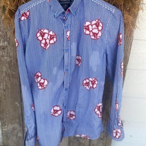 Hawaiian Print Button-up