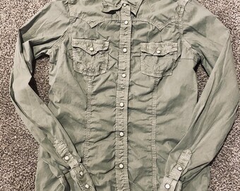 True Religion Pearl Snap