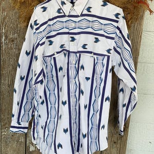 Camisa ocidental vintage