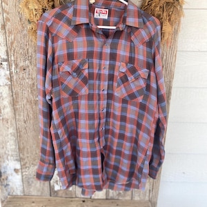 Vintage Western Pearl Snap