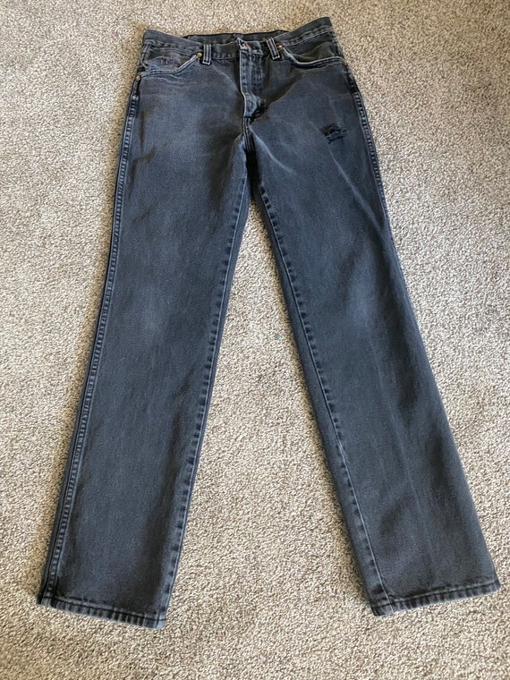 Black Retro Wrangler Jeans (30x32)