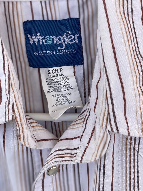 Retro Western Wrangler Pearl Snap - image 2