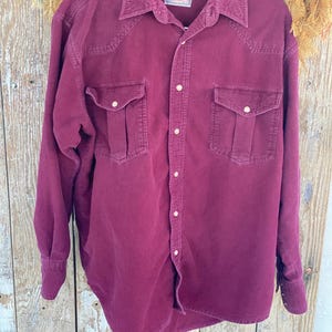 Vintage Heavy Weight Pearl Snap