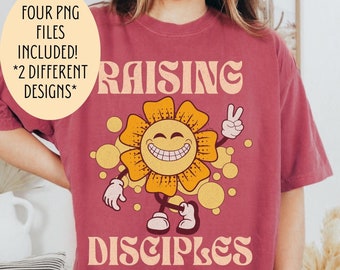 Homeschool Mama PNG: Raising Disciples Design (Digital Download)