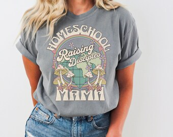 Raising Disciples PNG: Homeschool Mama Design (Digital Download)