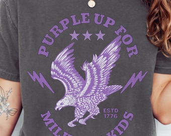 Purple Up For Military Kids Shirt Design. Png File. Month of the Military Child.
