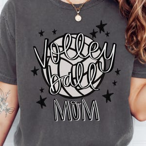 Voleibol PNG Voleibol Mãe Png Design de Camisa de Voleibol Mama Png Mascote da Escola Esportes Mãe Png DTF DTG sem svg Escola Esportes Mãe png