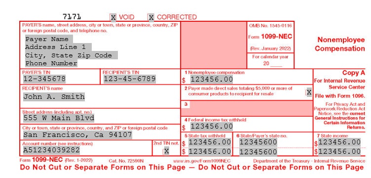 1099-NEC Form 3-per-page Print Template for Word or PDF, 2022 Tax Year (1096 Transmittal Summary Form Included) - Etsy 1099-nec-form-3-per-page-print-template-for-word-or-pdf-2022-tax-year-1096-transmittal-summary-form-included-etsy