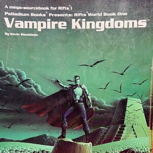 Vampire Kingdom: Rifts World Book #01 (vintage role-playing sourcebook)