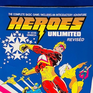 Heroes Unlimited: The Complete Basic Game (vintage role-playing game sourcebook)