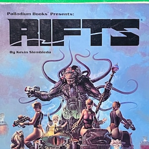 Rifts: Gra fabularna (stary podręcznik do gier fabularnych)