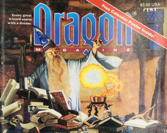 Dragon #181 (vintage role playing magazine)