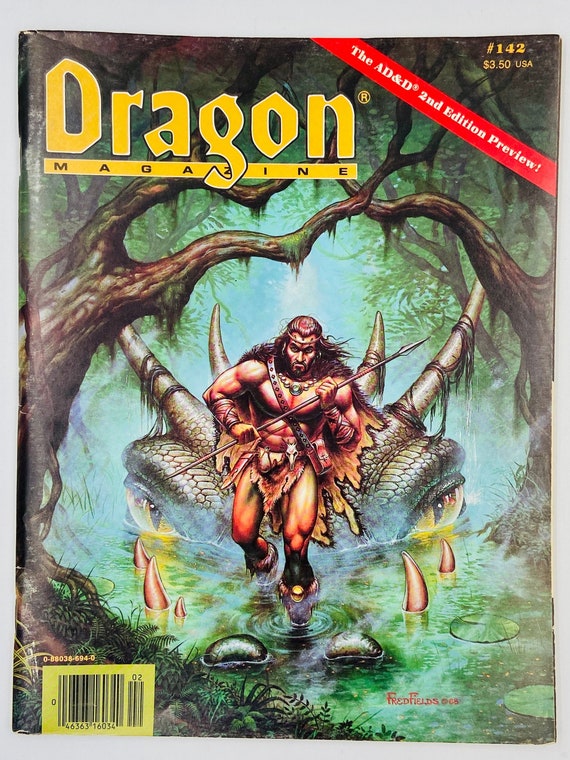 Dragon #142 (vintage 80's Role Playing Magazine) - Etsy