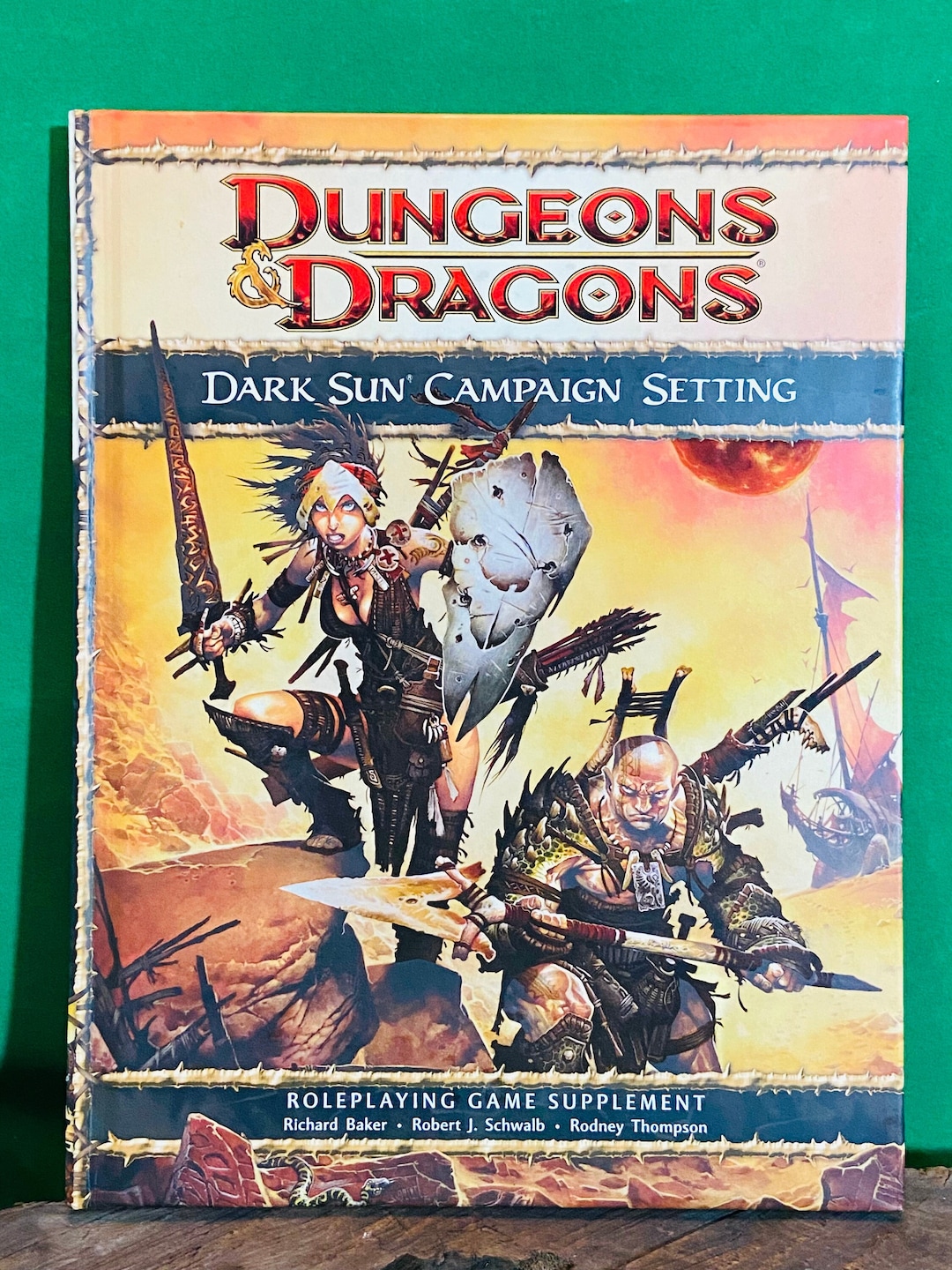 Dark Sun Campaign Setting vintage Dungeons & Dragons 4e Roleplaying
